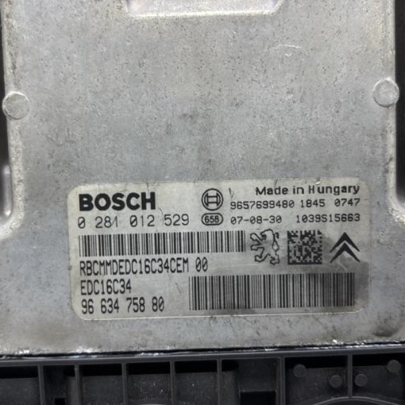 Calculateur moteur CITROEN C3 1 Photo n°1