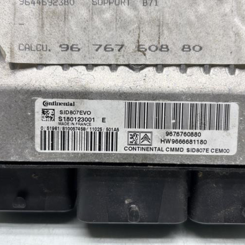 Calculateur moteur CITROEN C4 2 Photo n°2