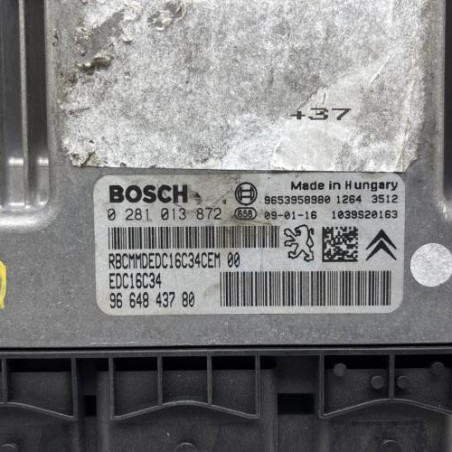 Calculateur moteur PEUGEOT 308 1