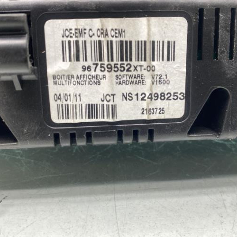 Afficheur CITROEN C3 2 Photo n°4