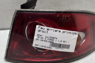 Feu arriere principal droit (feux) SEAT IBIZA 3 Photo n°1