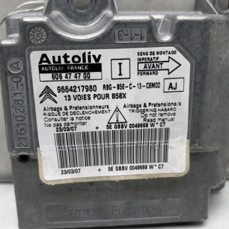 Boitier air bag CITROEN C4 PICASSO 1