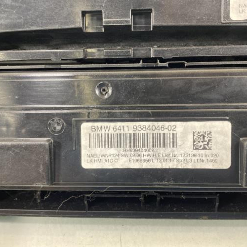 Commande chauffage BMW SERIE 1 F20 Photo n°4