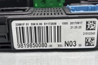 Boitier BSI PEUGEOT 208 1