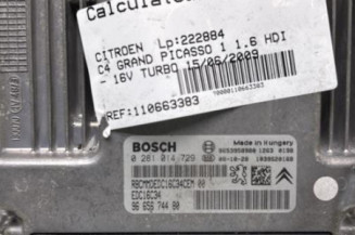 Calculateur moteur CITROEN C4 GRAND PICASSO 1 Photo n°1