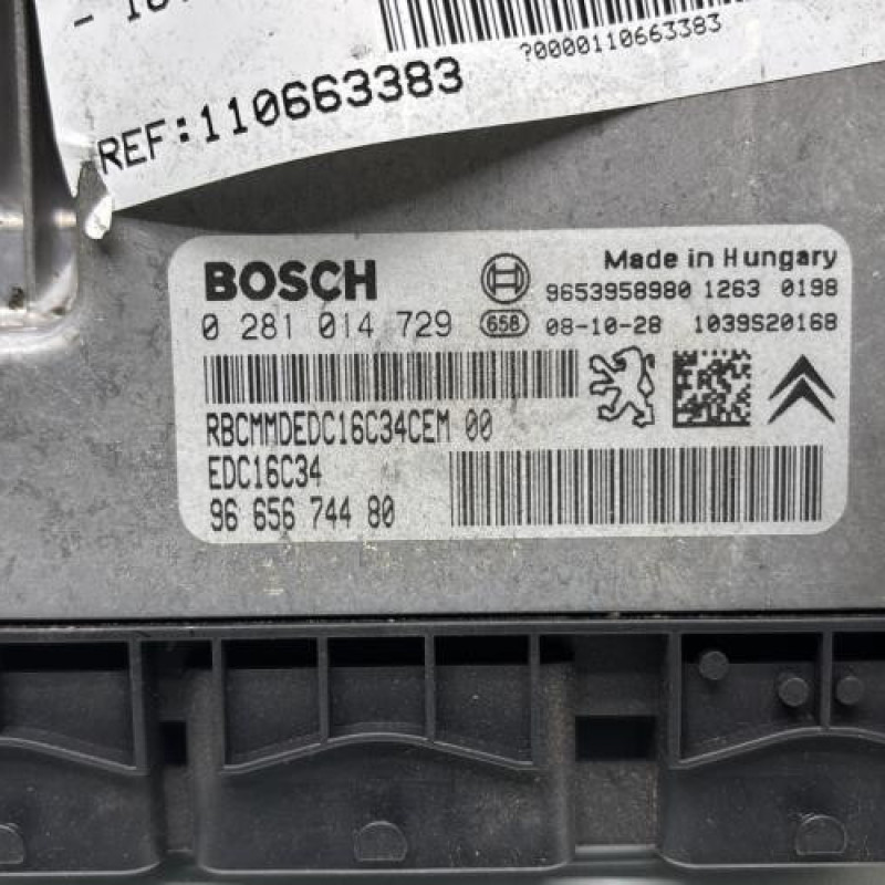 Calculateur moteur CITROEN C4 GRAND PICASSO 1 Photo n°2