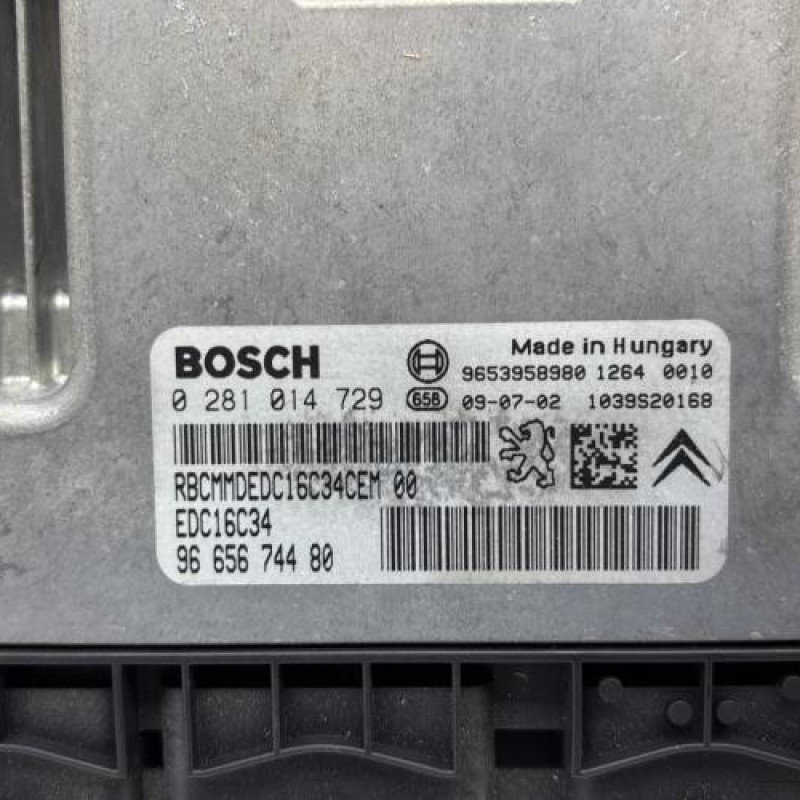 Calculateur moteur CITROEN C4 PICASSO 1 Photo n°1