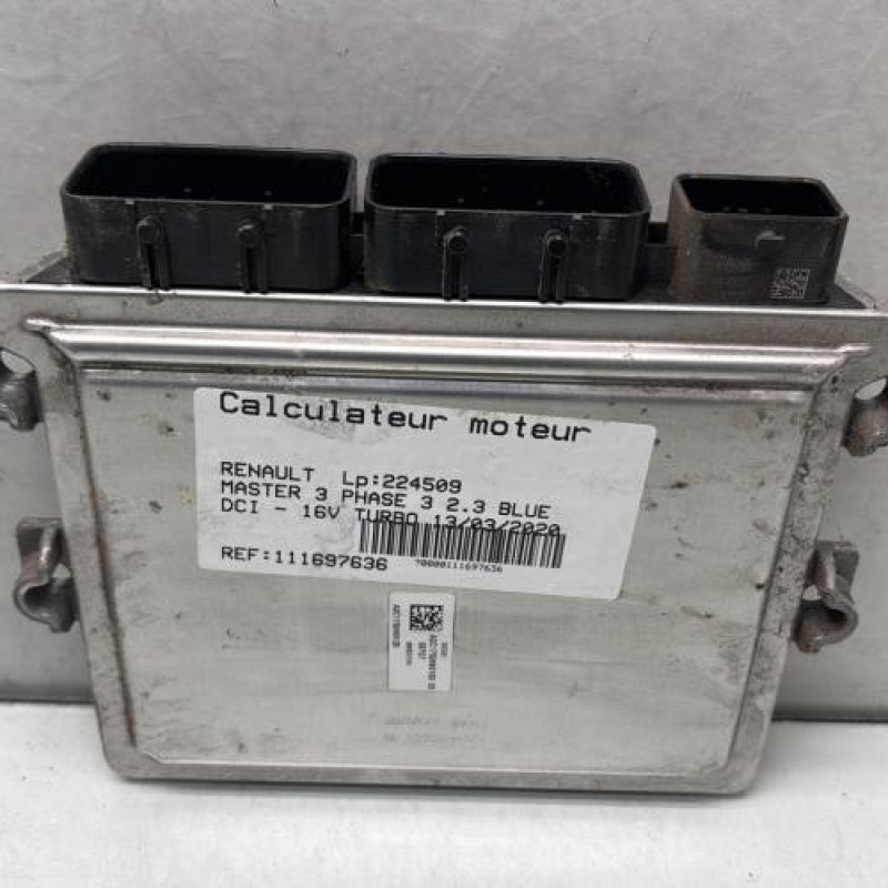Calculateur moteur RENAULT MASTER 3 Photo n°4