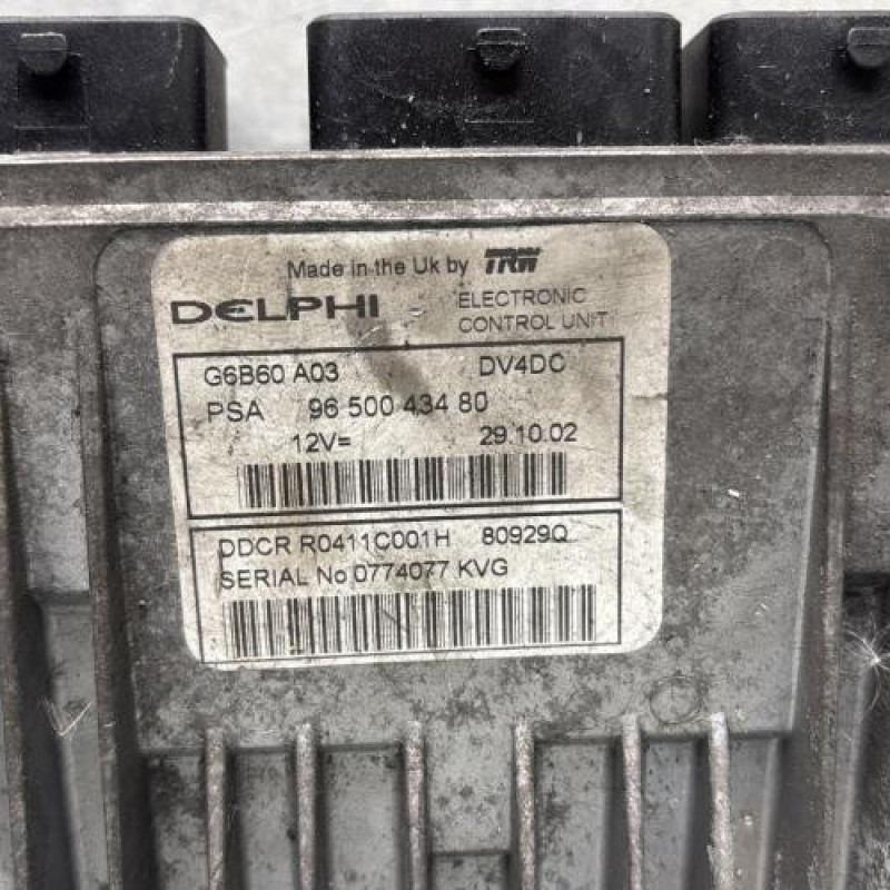 Calculateur moteur CITROEN C3 1 Photo n°2
