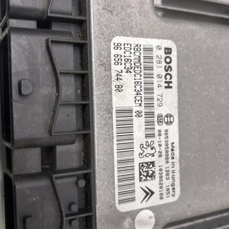 Calculateur moteur CITROEN C4 PICASSO 1 Photo n°3