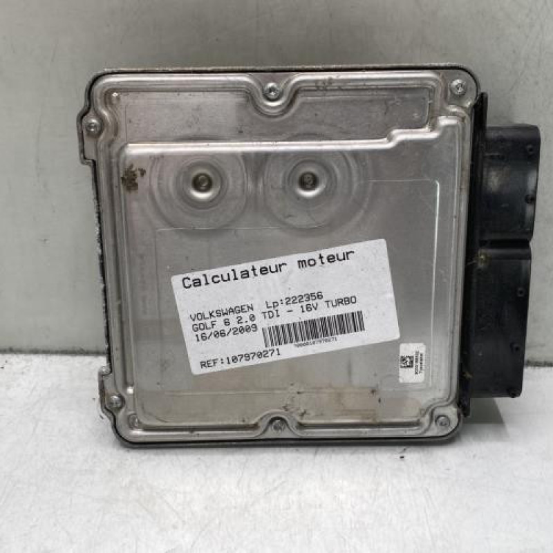 Calculateur moteur VOLKSWAGEN GOLF 6 Photo n°1