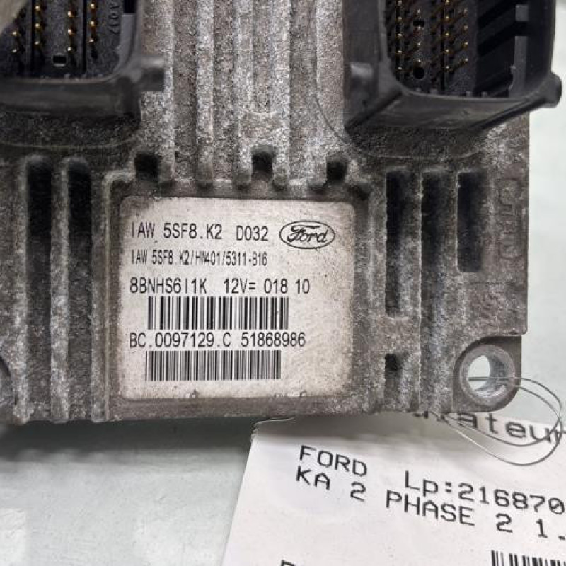 Calculateur moteur FORD KA 2 Photo n°2
