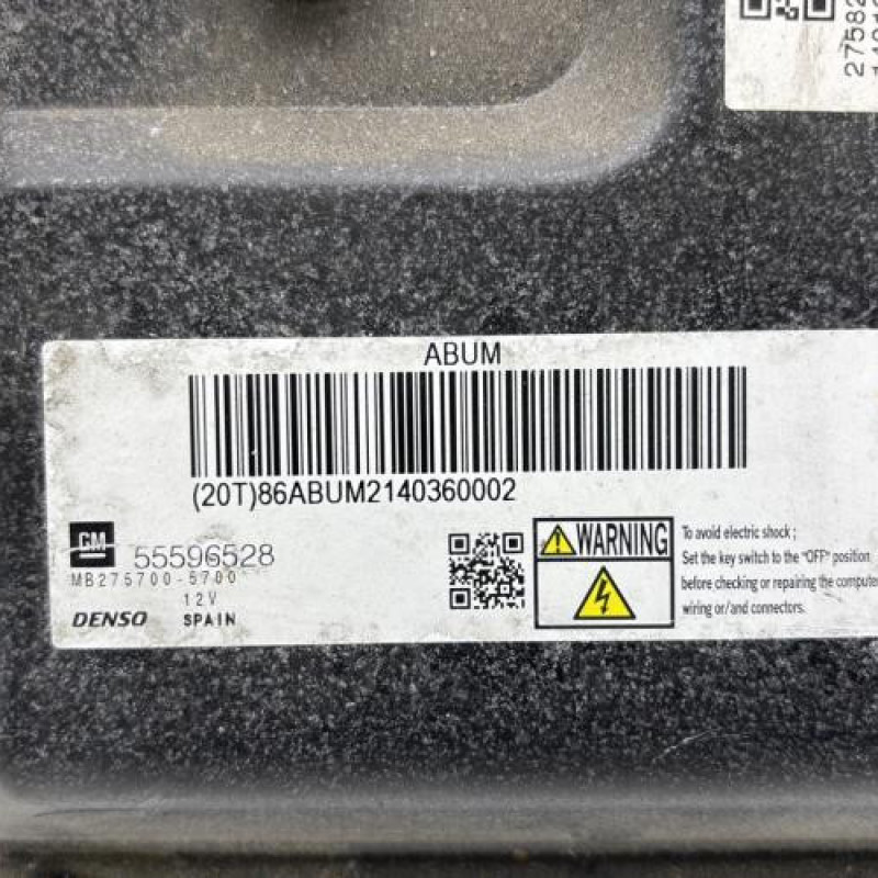 Calculateur moteur OPEL MERIVA B Photo n°3