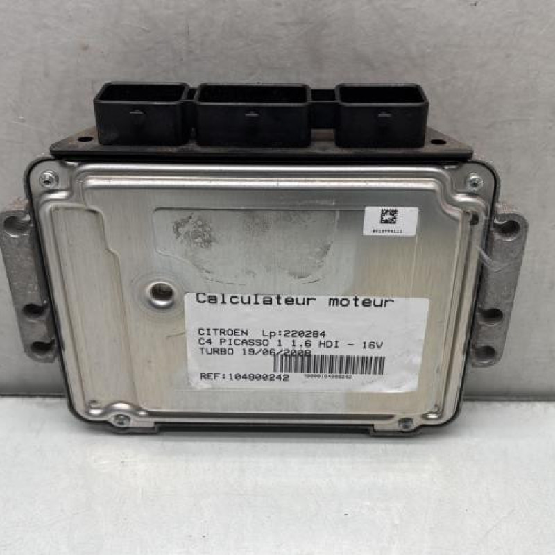Calculateur moteur CITROEN C4 PICASSO 1 Photo n°4