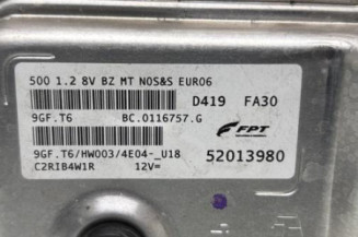 Calculateur moteur FIAT 500 2