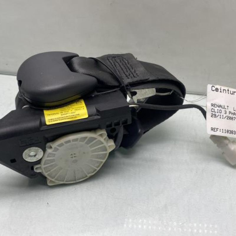 Pretensionneur de ceinture avant droit RENAULT CLIO 3 Photo n°4