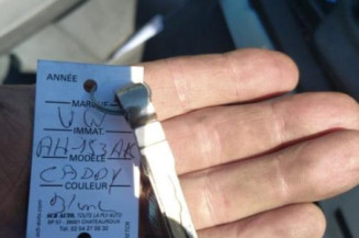 Porte de coffre droit VOLKSWAGEN CADDY 3