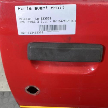Porte avant droit PEUGEOT 205