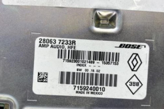 Amplificateur audio RENAULT KADJAR