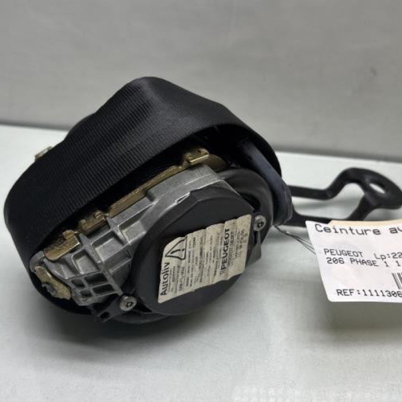Pretensionneur de ceinture avant droit PEUGEOT 206 Photo n°1