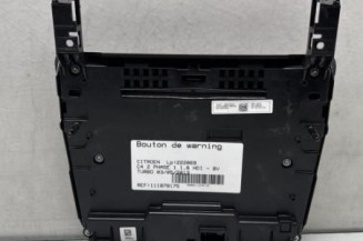 Bouton de warning CITROEN C4 2