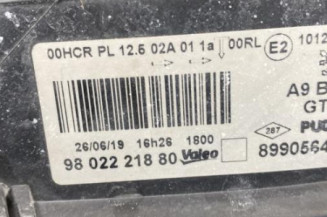 Optique avant principal gauche (feux)(phare) PEUGEOT 208 1