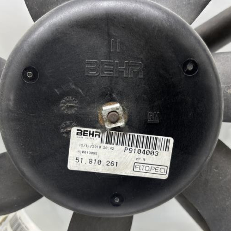 Moto ventilateur radiateur FIAT QUBO Photo n°8