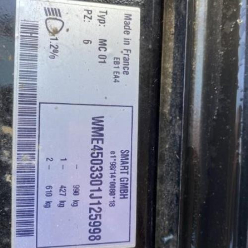 Moteur essuie glace avant SMART FORTWO 1 Photo n°17