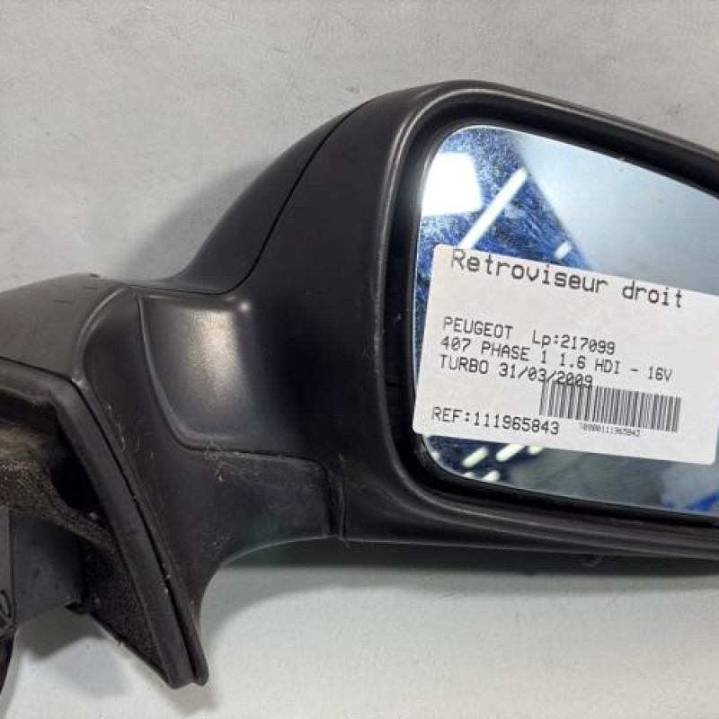Retroviseur droit PEUGEOT 407 Photo n°4