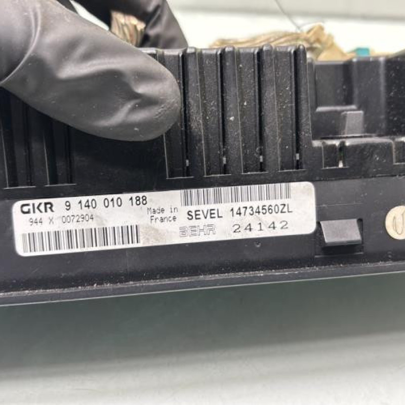 Commande chauffage PEUGEOT 806 Photo n°3