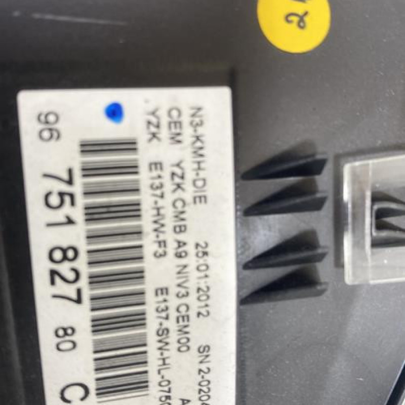 Compteur PEUGEOT 208 1 Photo n°6