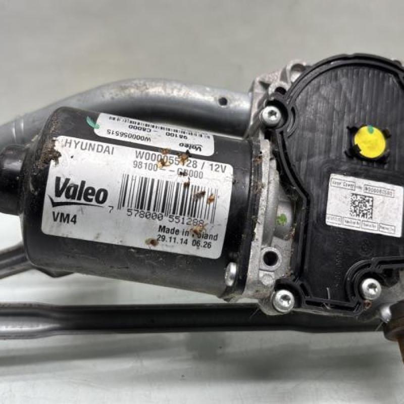 Moteur essuie glace avant HYUNDAI I 20 2 Photo n°5