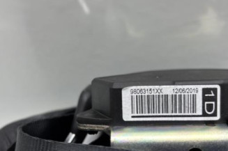 Pretensionneur de ceinture avant droit PEUGEOT 208 1