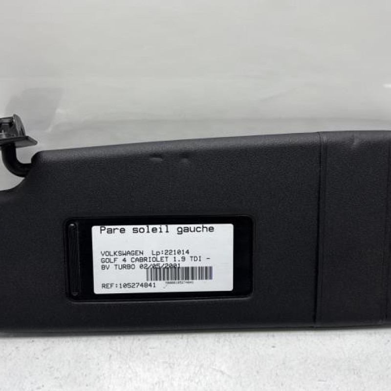 Pare soleil gauche VOLKSWAGEN GOLF 4 Photo n°1