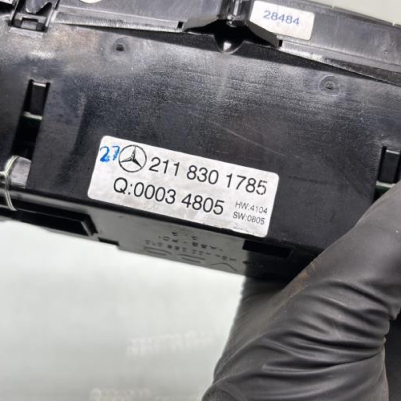 Commande chauffage MERCEDES CLASSE E 211 Photo n°5