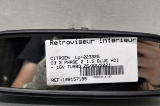 Retroviseur interieur CITROEN C3 3 Photo n°1