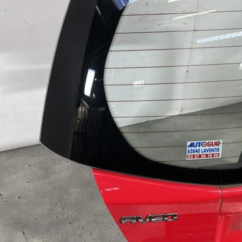Malle/Hayon arriere CHEVROLET AVEO 1 Photo n°5