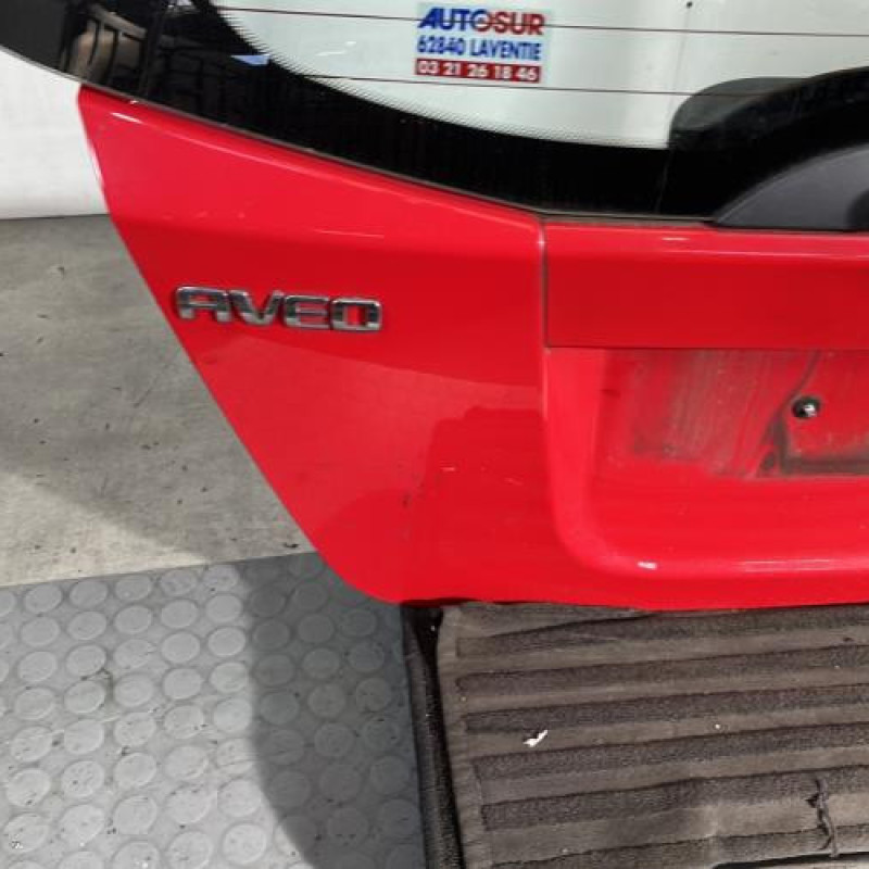 Malle/Hayon arriere CHEVROLET AVEO 1 Photo n°6