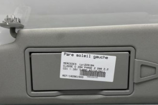 Pare soleil gauche MERCEDES CLASSE C 204 Photo n°1