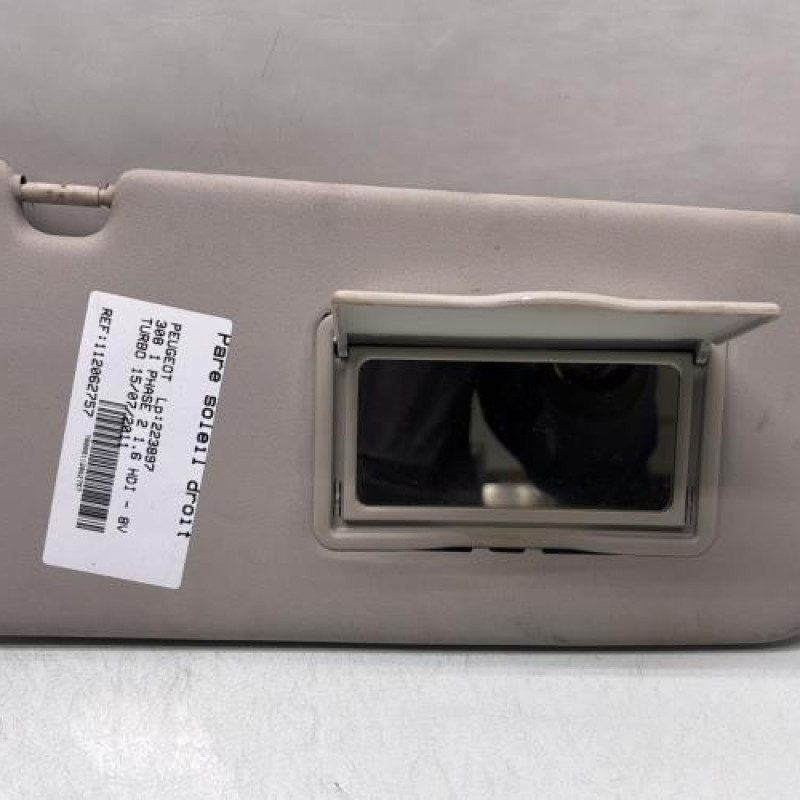 Pare soleil droit PEUGEOT 308 1 Photo n°1