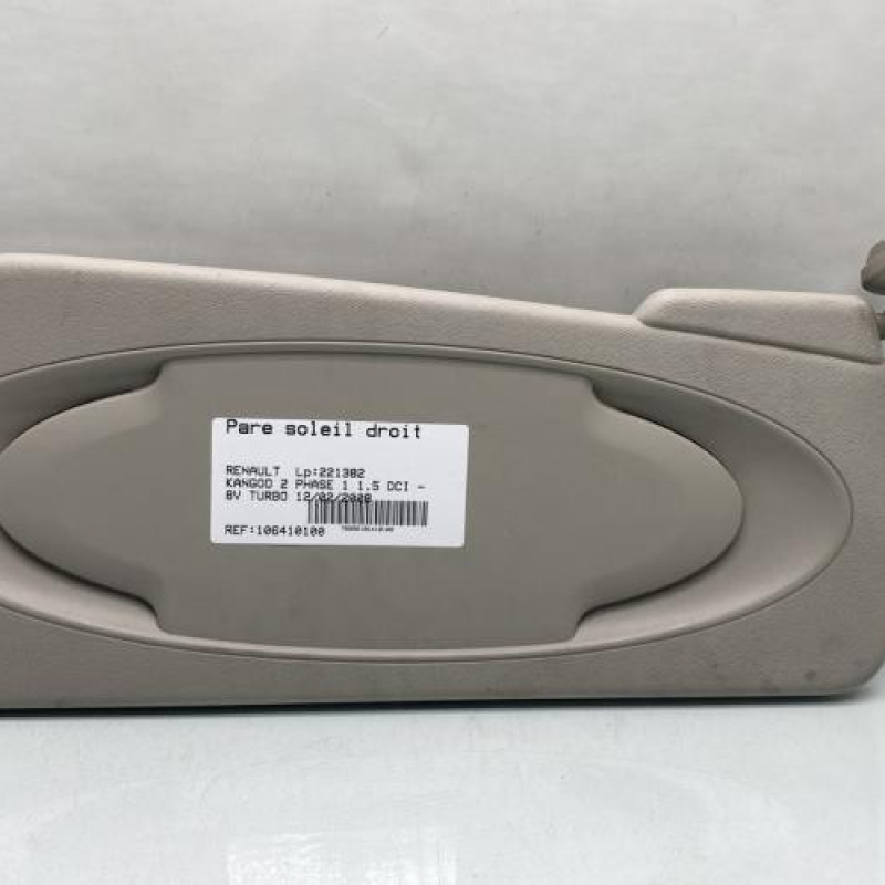 Pare soleil droit RENAULT KANGOO 2 Photo n°1