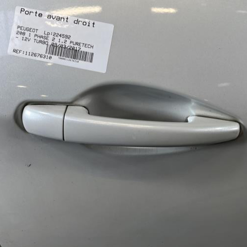 Porte avant droit PEUGEOT 208 1 Photo n°2