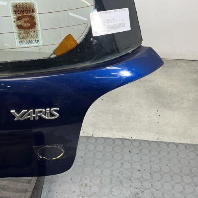 Malle/Hayon arriere TOYOTA YARIS 1 Photo n°4