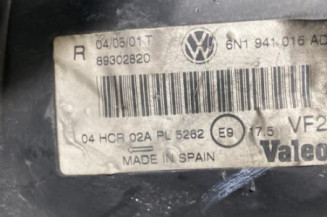 Optique avant principal droit (feux)(phare) VOLKSWAGEN POLO 3