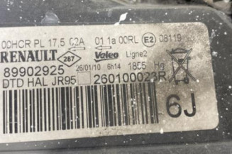 Optique avant principal droit (feux)(phare) RENAULT GRAND SCENIC 3