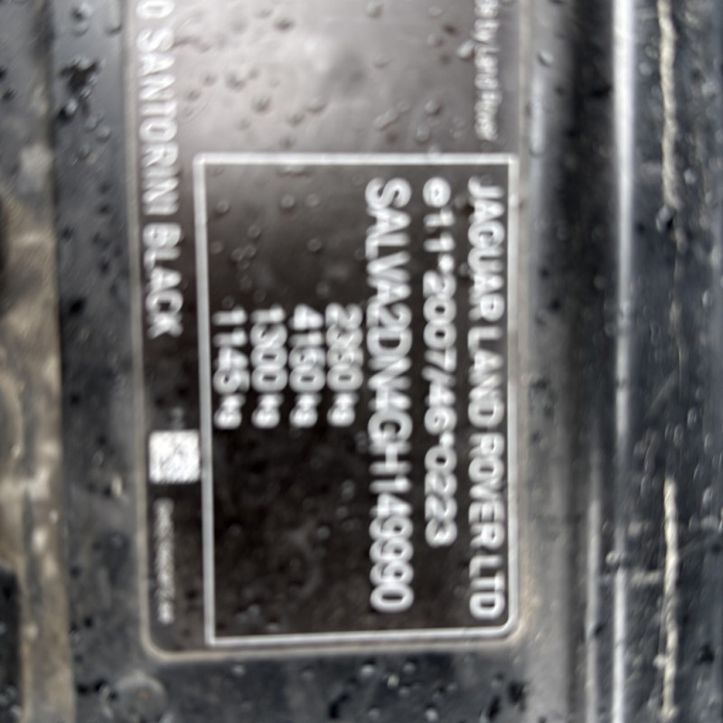 LAND ROVER RANGE ROVER 1 EVOQUE PHASE 2 2.0 TD4 - 16V TURBO 4X4 Photo n°10