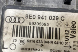 Optique avant principal gauche (feux)(phare) AUDI A4 2