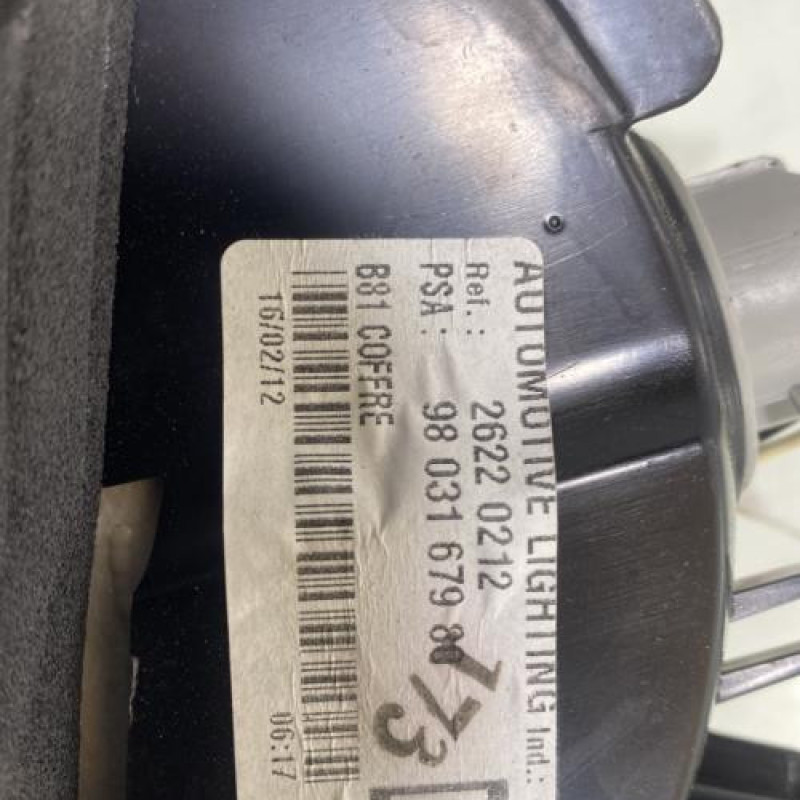 Feu arriere secondaire droit (feux) CITROEN DS5 Photo n°4