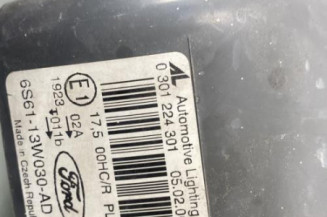 Optique avant principal gauche (feux)(phare) FORD FIESTA 5
