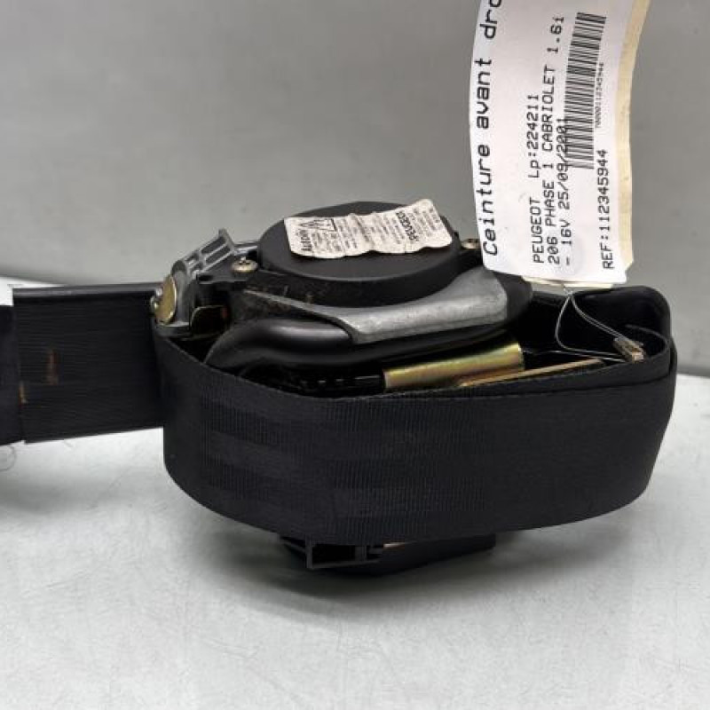 Pretensionneur de ceinture avant droit PEUGEOT 206 Photo n°4